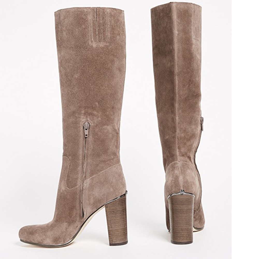 MICHAEL KORS SUEDE KNEE HIGH BOOTS NIB SIZE 10